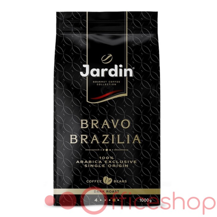 Cafea boabe Jardin BRAVO BRAZILIA, 1Kg 1347-06